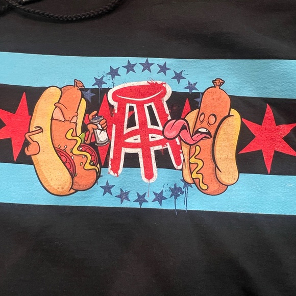 Barstool Sports - Champion Black Hoodie (Large) - Picture 4 of 4